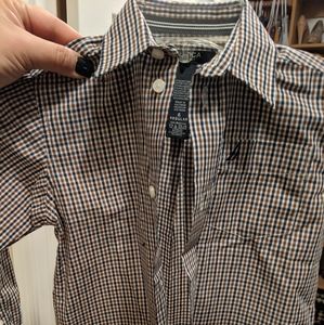Brand New Boys Nautica Button-Down Size 6